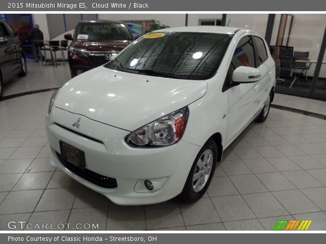 2015 Mitsubishi Mirage ES in Cloud White