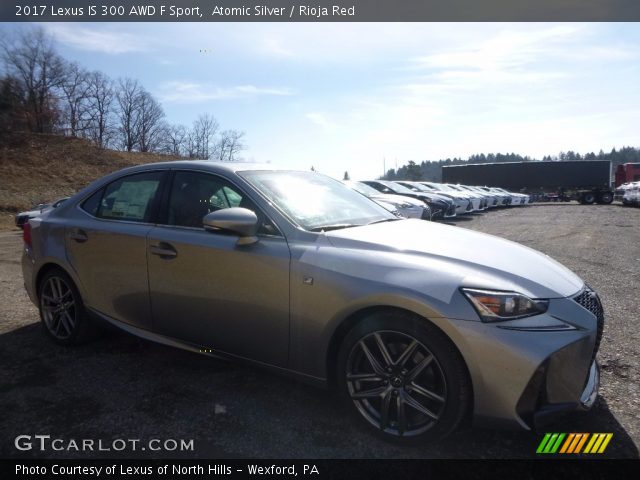 2017 Lexus IS 300 AWD F Sport in Atomic Silver