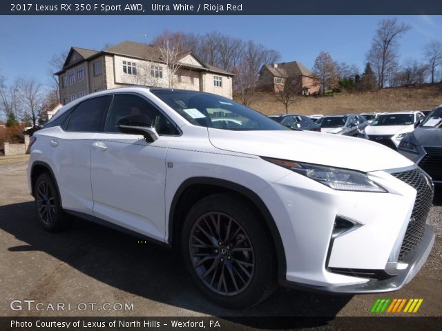 2017 Lexus RX 350 F Sport AWD in Ultra White