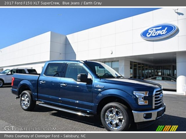 2017 Ford F150 XLT SuperCrew in Blue Jeans