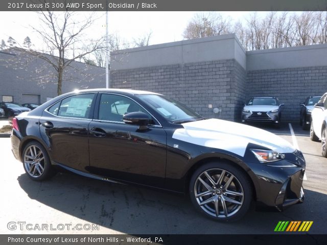 2017 Lexus IS 300 AWD F Sport in Obsidian