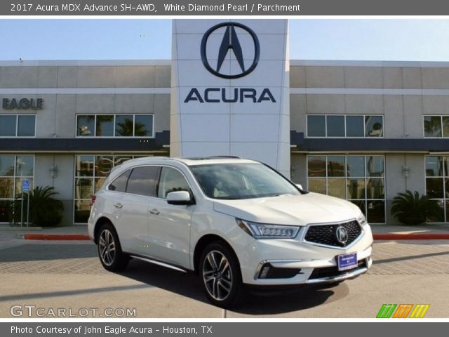 2017 Acura MDX Advance SH-AWD in White Diamond Pearl