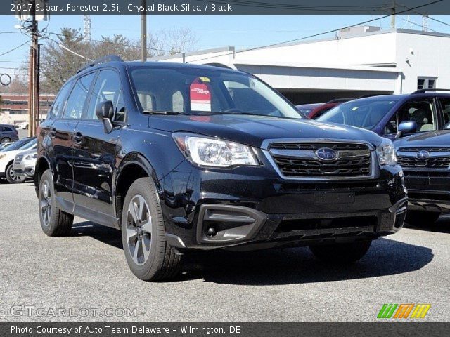 2017 Subaru Forester 2.5i in Crystal Black Silica