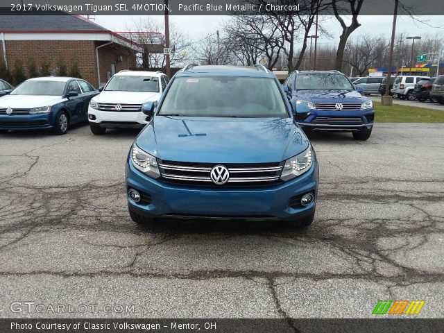2017 Volkswagen Tiguan SEL 4MOTION in Pacific Blue Metallic