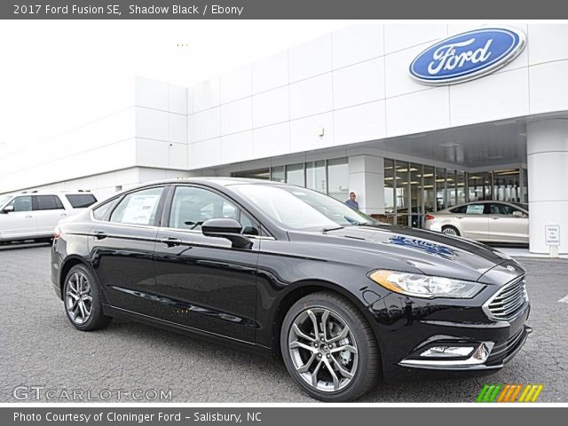 2017 Ford Fusion SE in Shadow Black