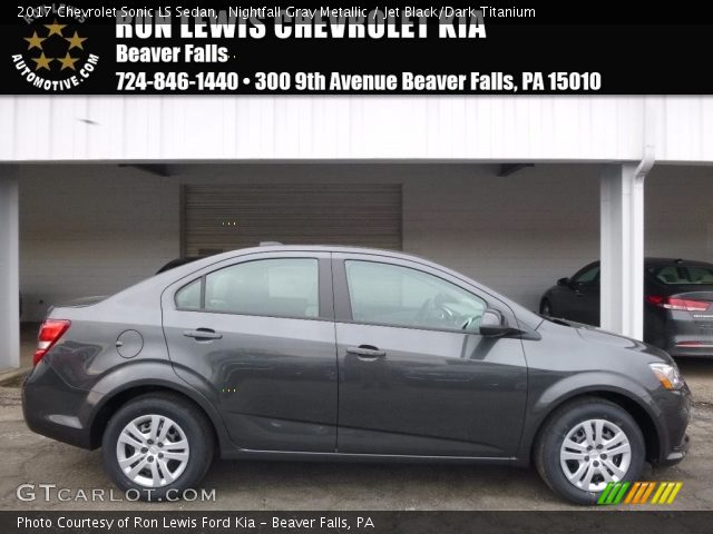 2017 Chevrolet Sonic LS Sedan in Nightfall Gray Metallic