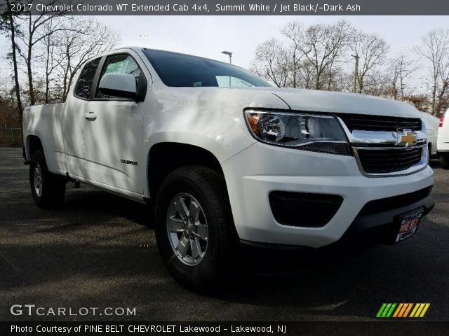 2017 Chevrolet Colorado WT Extended Cab 4x4 in Summit White