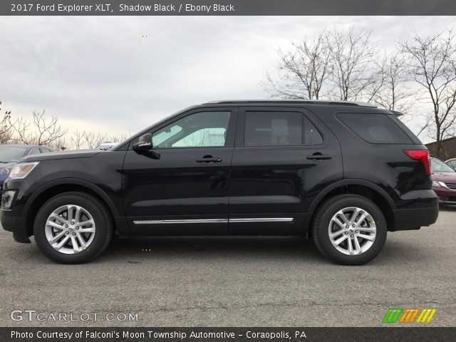 2017 Ford Explorer XLT in Shadow Black