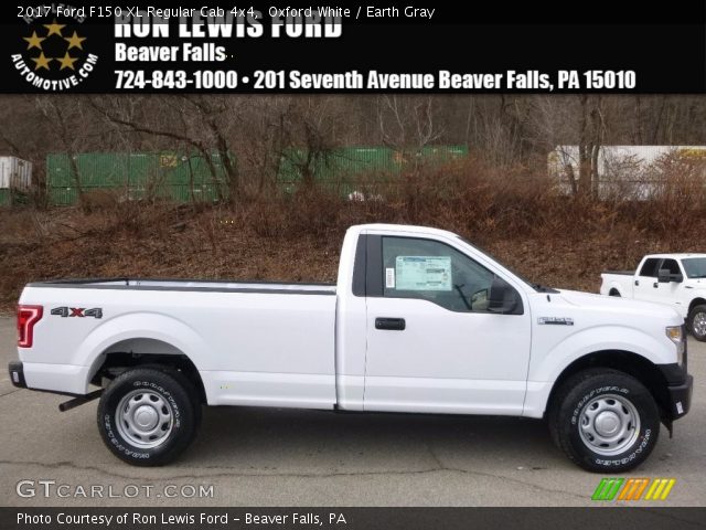 2017 Ford F150 XL Regular Cab 4x4 in Oxford White