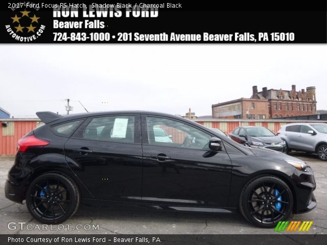 2017 Ford Focus RS Hatch in Shadow Black