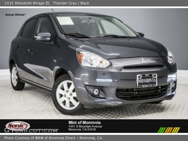 2015 Mitsubishi Mirage ES in Thunder Gray