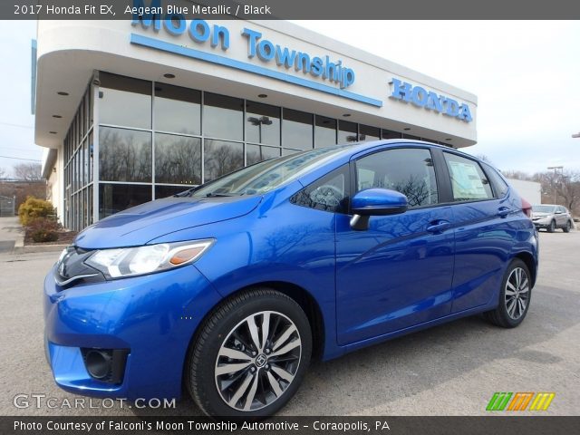 2017 Honda Fit EX in Aegean Blue Metallic