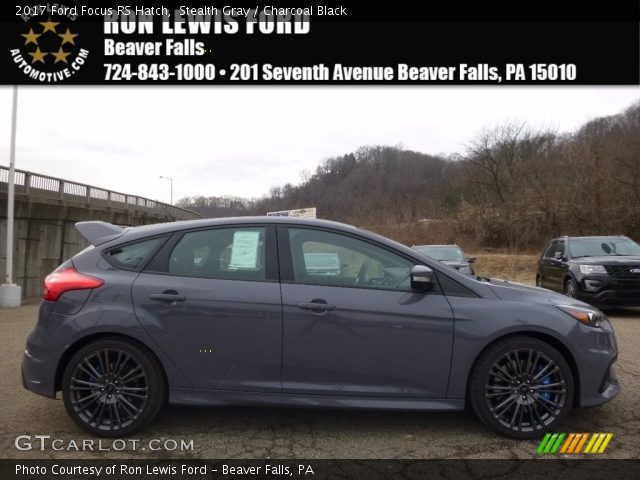2017 Ford Focus RS Hatch in Stealth Gray