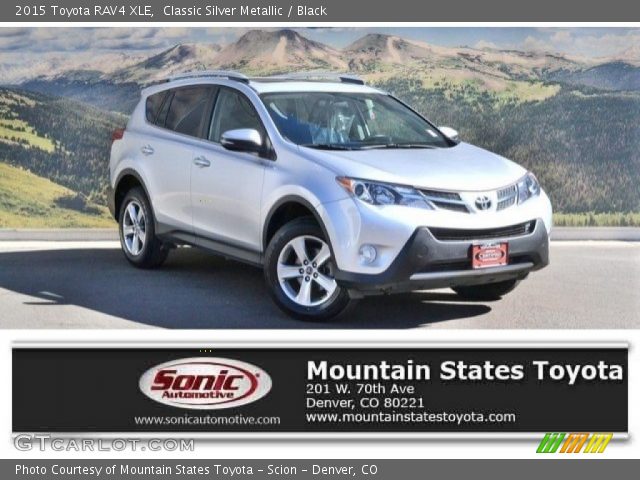 2015 Toyota RAV4 XLE in Classic Silver Metallic