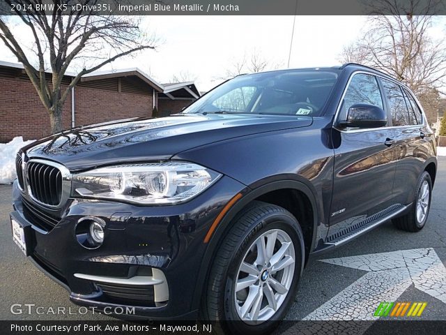 2014 BMW X5 xDrive35i in Imperial Blue Metallic