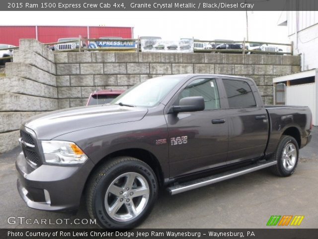 2015 Ram 1500 Express Crew Cab 4x4 in Granite Crystal Metallic