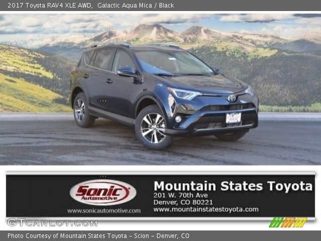 2017 Toyota RAV4 XLE AWD in Galactic Aqua Mica