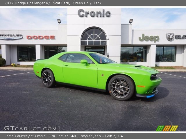 2017 Dodge Challenger R/T Scat Pack in Green Go