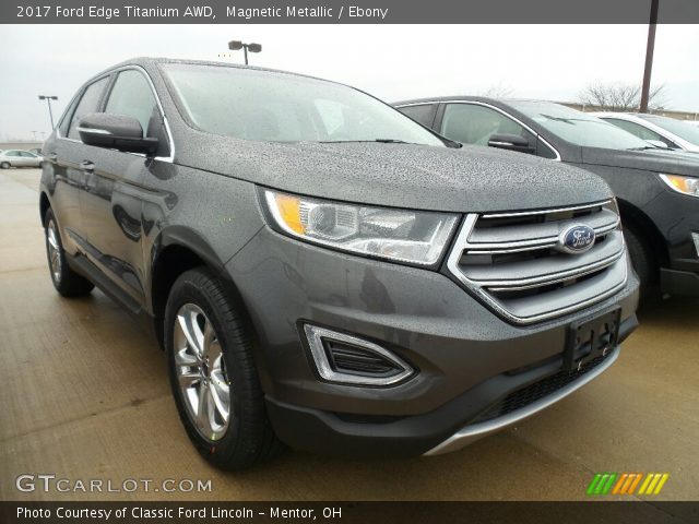 2017 Ford Edge Titanium AWD in Magnetic Metallic