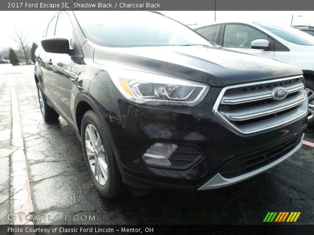 2017 Ford Escape SE in Shadow Black