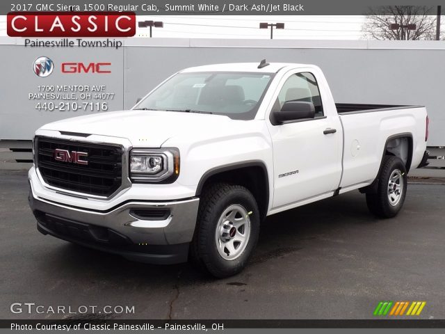 2017 GMC Sierra 1500 Regular Cab in Summit White