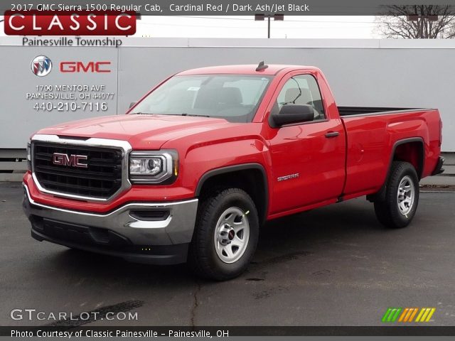 2017 GMC Sierra 1500 Regular Cab in Cardinal Red