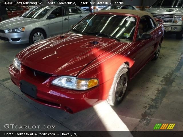 1996 Ford Mustang SVT Cobra Convertible in Laser Red Metallic