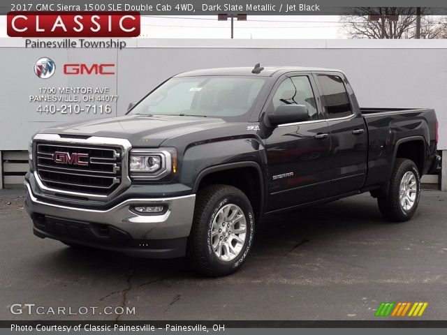 2017 GMC Sierra 1500 SLE Double Cab 4WD in Dark Slate Metallic