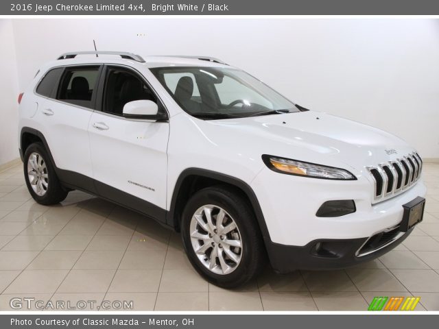 2016 Jeep Cherokee Limited 4x4 in Bright White