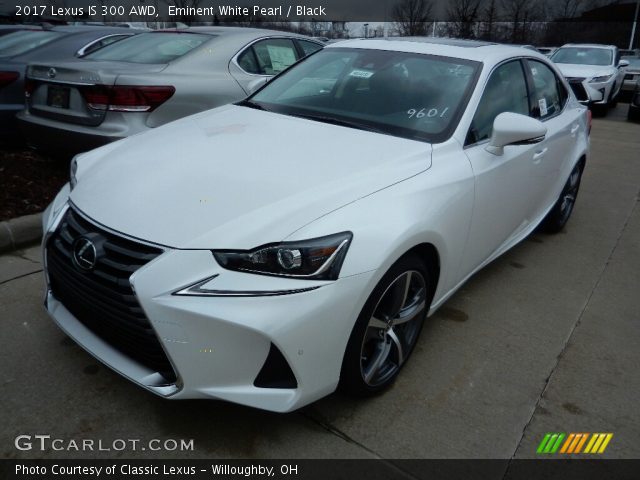 2017 Lexus IS 300 AWD in Eminent White Pearl