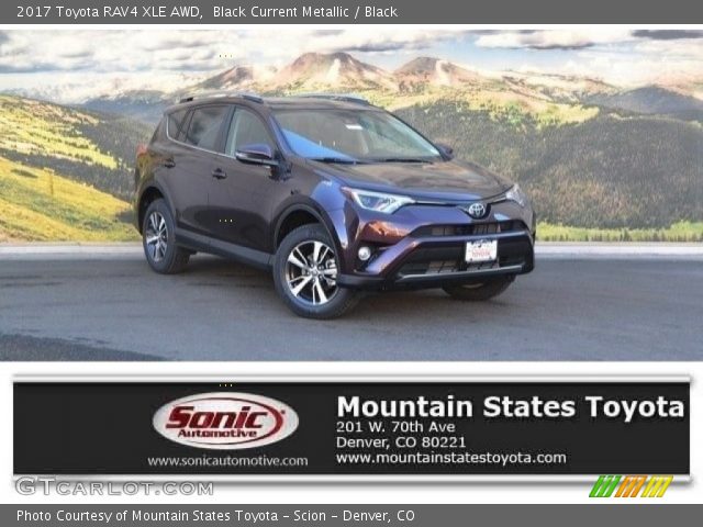 2017 Toyota RAV4 XLE AWD in Black Current Metallic