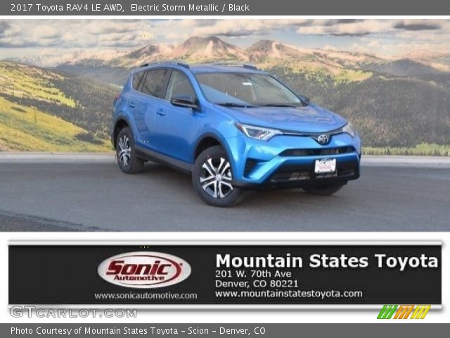 2017 Toyota RAV4 LE AWD in Electric Storm Metallic