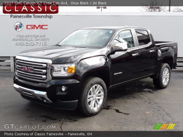 2017 GMC Canyon SLT Crew Cab 4x4 in Onyx Black