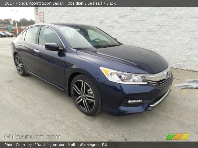 2017 Honda Accord Sport Sedan in Obsidian Blue Pearl