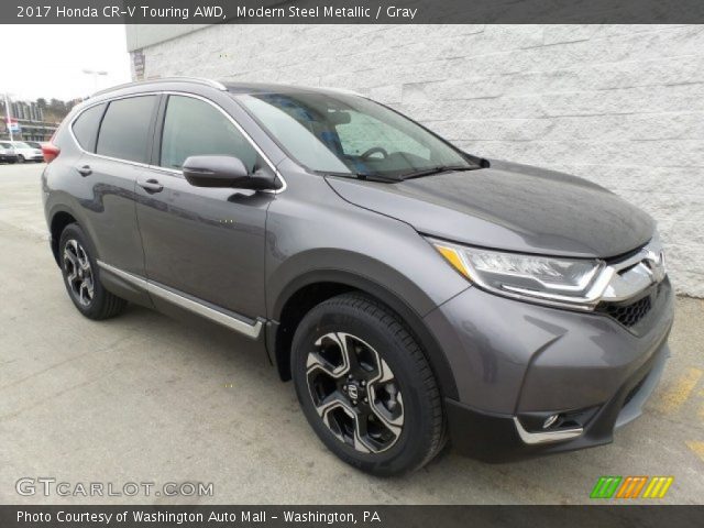 2017 Honda CR-V Touring AWD in Modern Steel Metallic
