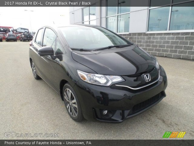 2017 Honda Fit EX-L in Crystal Black Pearl