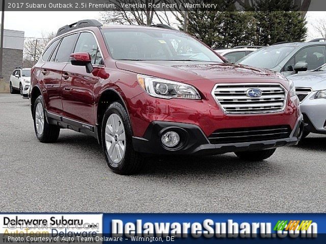2017 Subaru Outback 2.5i Premium in Venetian Red Pearl