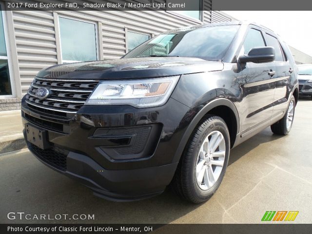 2017 Ford Explorer FWD in Shadow Black