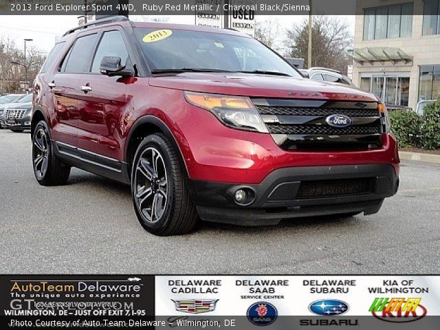 2013 Ford Explorer Sport 4WD in Ruby Red Metallic
