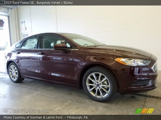 2017 Ford Fusion SE in Burgundy Velvet