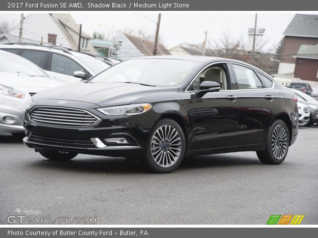 2017 Ford Fusion SE AWD in Shadow Black