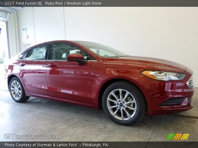 2017 Ford Fusion SE in Ruby Red