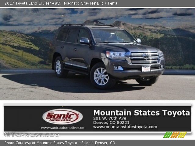 2017 Toyota Land Cruiser 4WD in Magnetic Gray Metallic