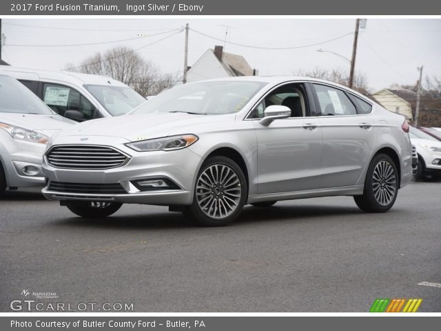 2017 Ford Fusion Titanium in Ingot Silver