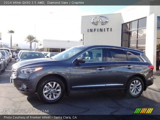 2014 Infiniti QX60 3.5 AWD in Diamond Slate