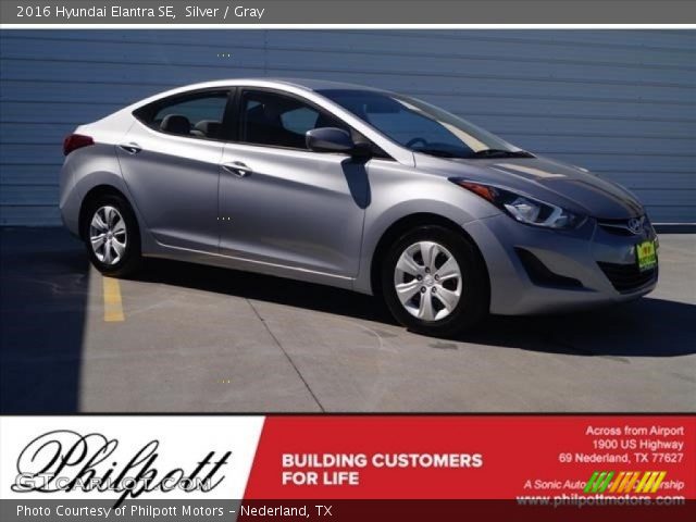 2016 Hyundai Elantra SE in Silver