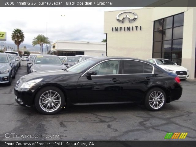 2008 Infiniti G 35 Journey Sedan in Black Obsidian