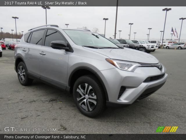 2017 Toyota RAV4 LE in Silver Sky Metallic