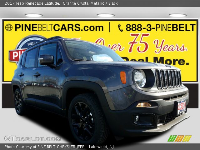 2017 Jeep Renegade Latitude in Granite Crystal Metallic