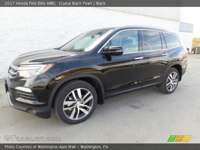 2017 Honda Pilot Elite AWD in Crystal Black Pearl